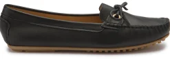 Slipper|Horsch Schuhe Mokassin in Untergrößen Schwarz