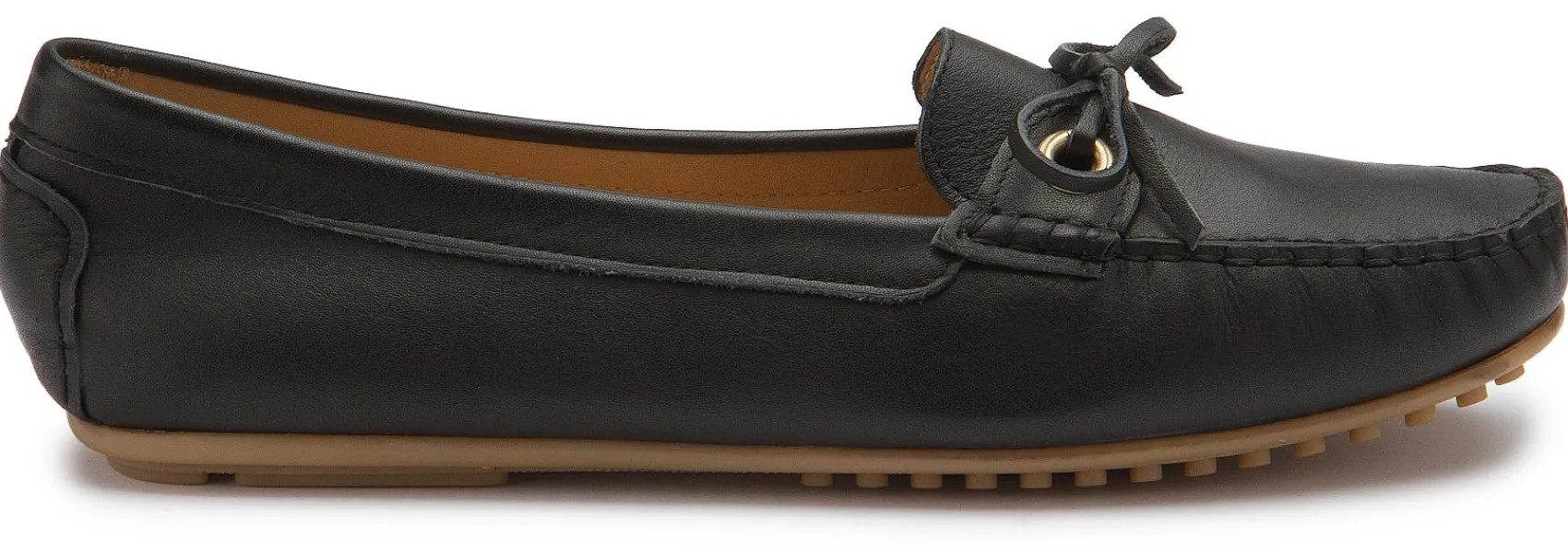 Slipper|Horsch Schuhe Mokassin in Untergrößen Schwarz