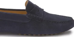 Slipper|Horsch Schuhe Mokassin in Untergrößen Blau