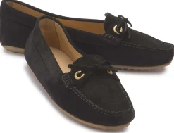 Slipper|Horsch Schuhe Mokassin in Untergrößen Schwarz
