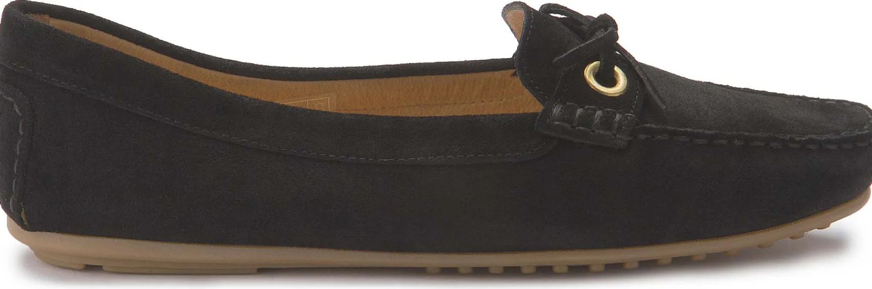 Slipper|Horsch Schuhe Mokassin in Untergrößen Schwarz