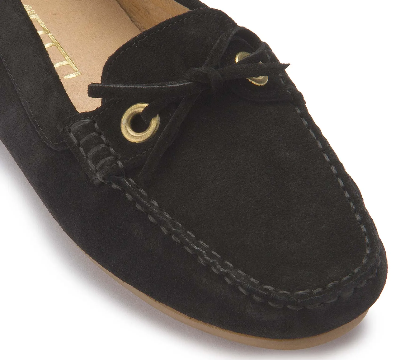 Slipper|Horsch Schuhe Mokassin in Untergrößen Schwarz