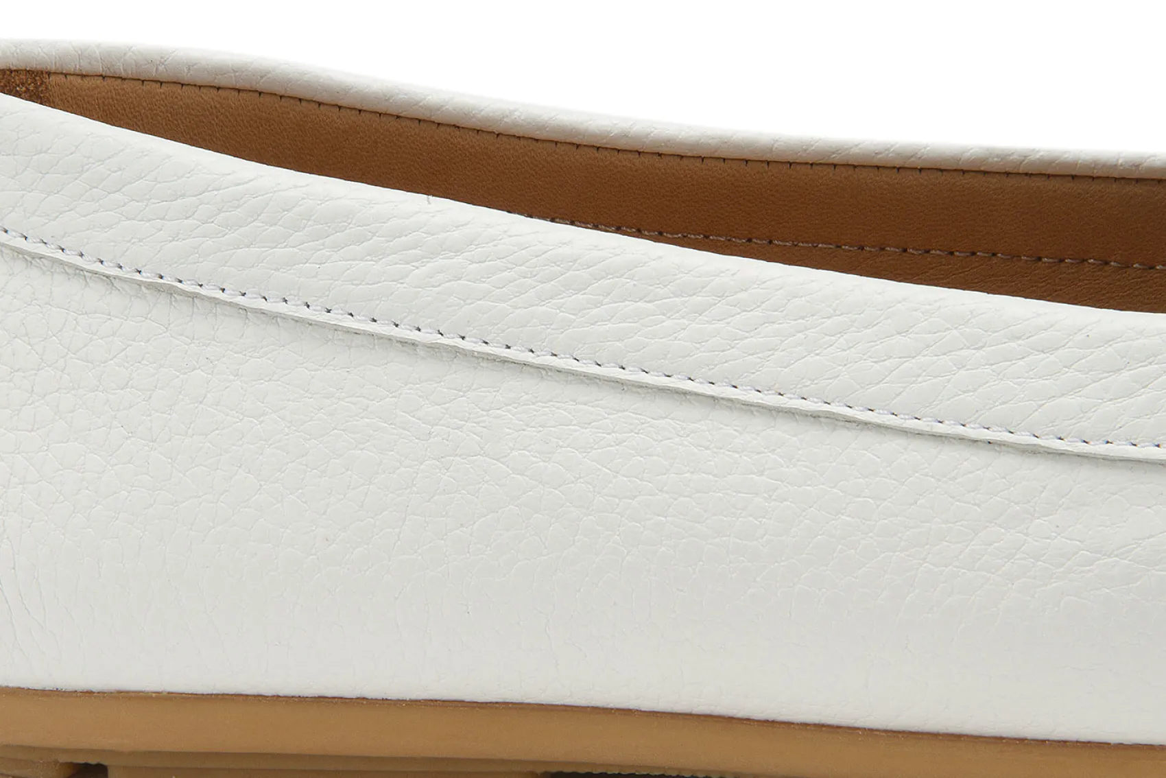 Slipper|Horsch Schuhe Mokassin in Untergrößen Weiß