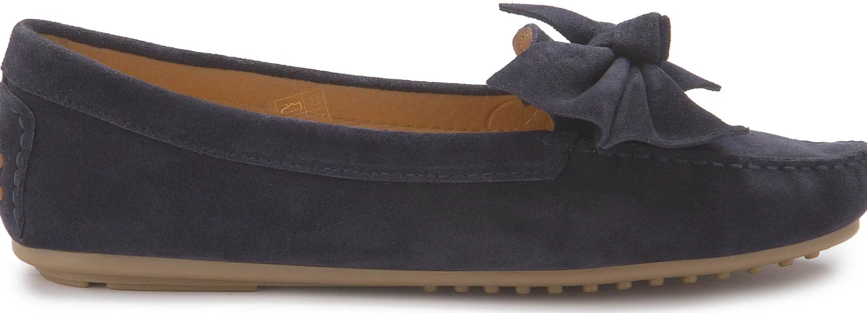 Slipper|Horsch Schuhe Mokassin in Untergrößen Blau