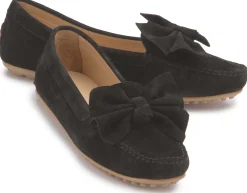 Slipper|Horsch Schuhe Mokassin in Untergrößen Schwarz