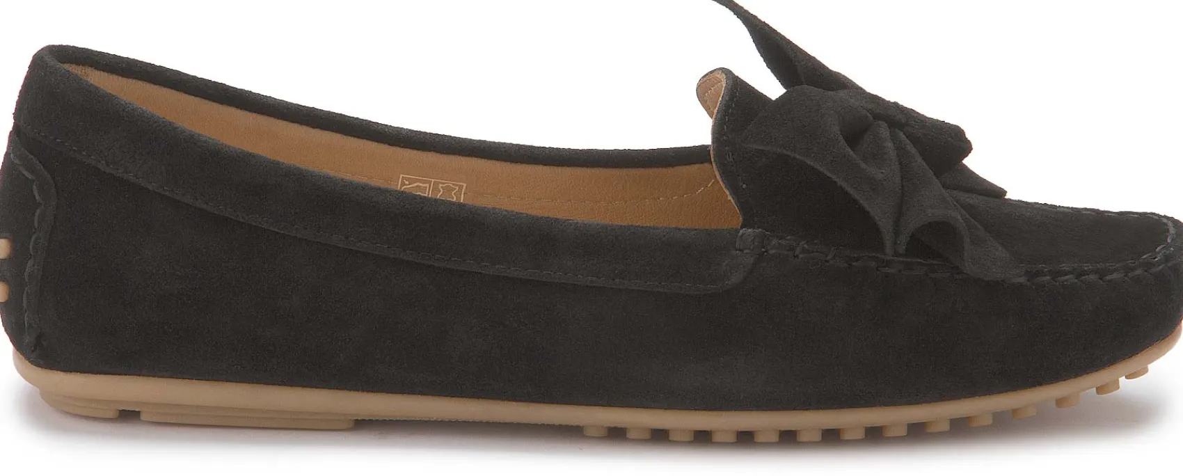 Slipper|Horsch Schuhe Mokassin in Untergrößen Schwarz