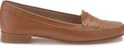 Slipper|Carlen Shoes Mokassin in Untergrößen Braun