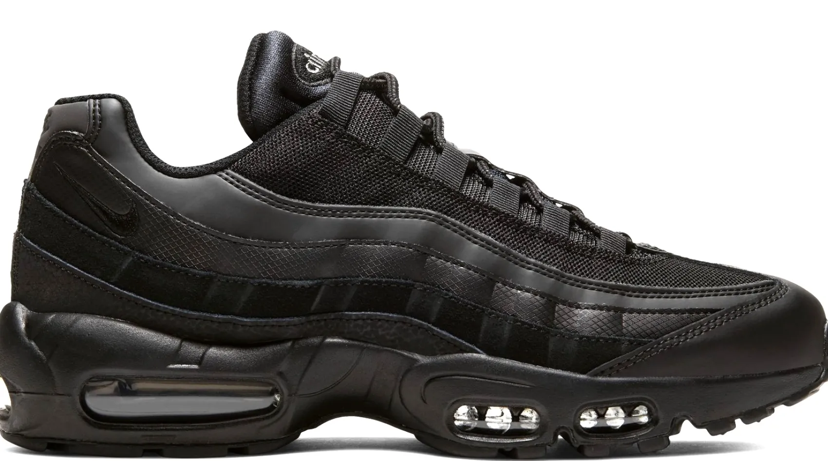 Sneaker|Sneaker|nike Air Max 95 Essential in Übergrößen Schwarz