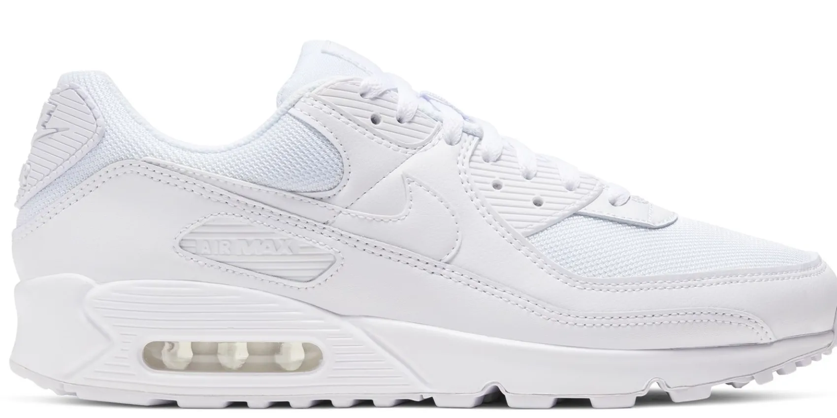 Sneaker|Sneaker|nike Air Max 90 in Übergrößen Weiß
