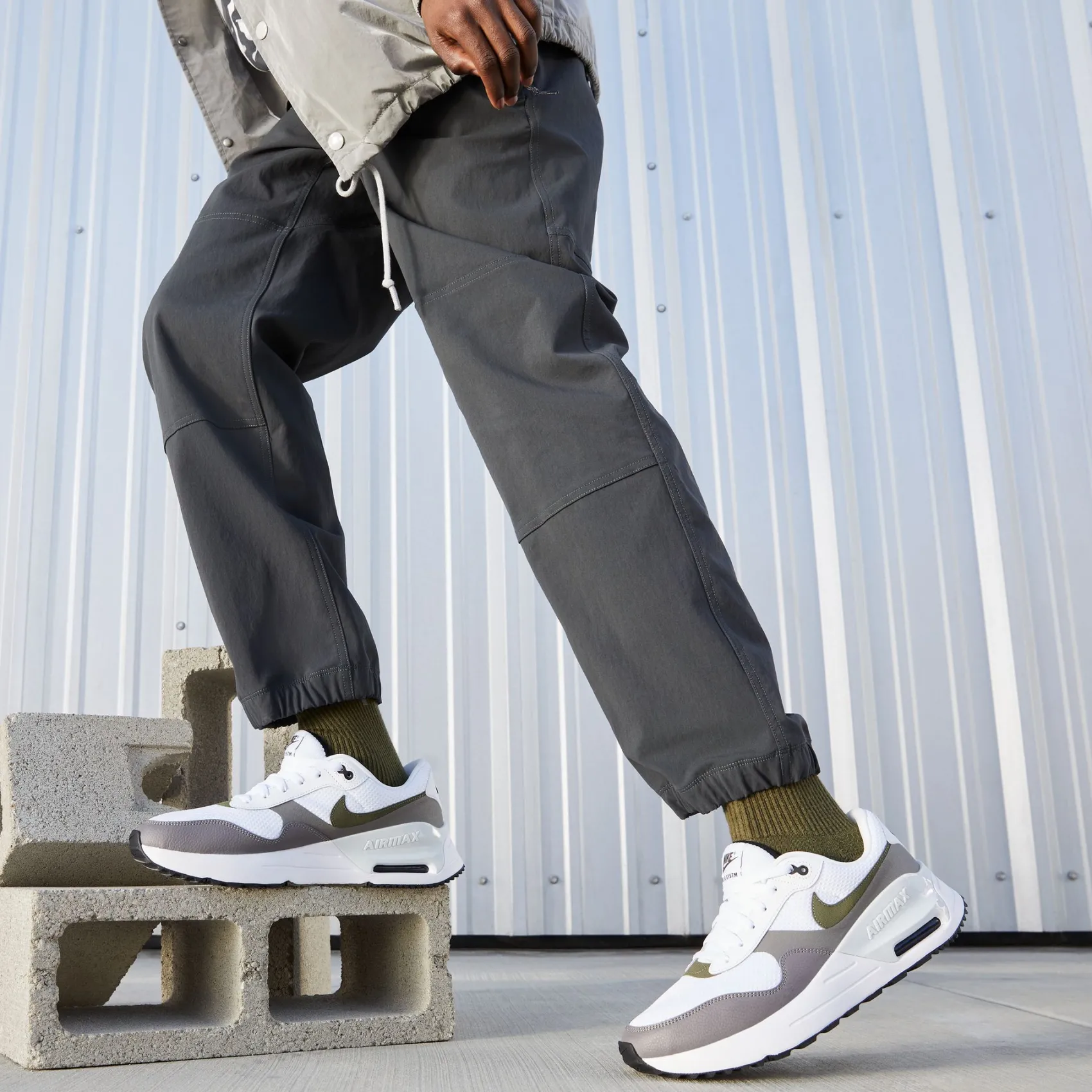 Sneaker|Sneaker|nike Air Max SYSTM in Übergrößen Weiß