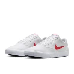 Sneaker|Schnürschuhe|Nike Damen Nike Charge Canvas in Übergrößen Weiß