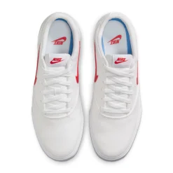Sneaker|Schnürschuhe|Nike Damen Nike Charge Canvas in Übergrößen Weiß