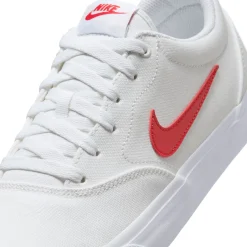 Sneaker|Schnürschuhe|Nike Damen Nike Charge Canvas in Übergrößen Weiß