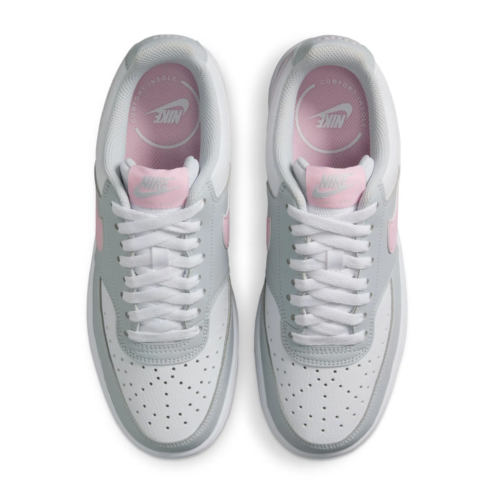 Sneaker|Schnürschuhe|Nike Damen Nike Court Vision Low in Übergrößen