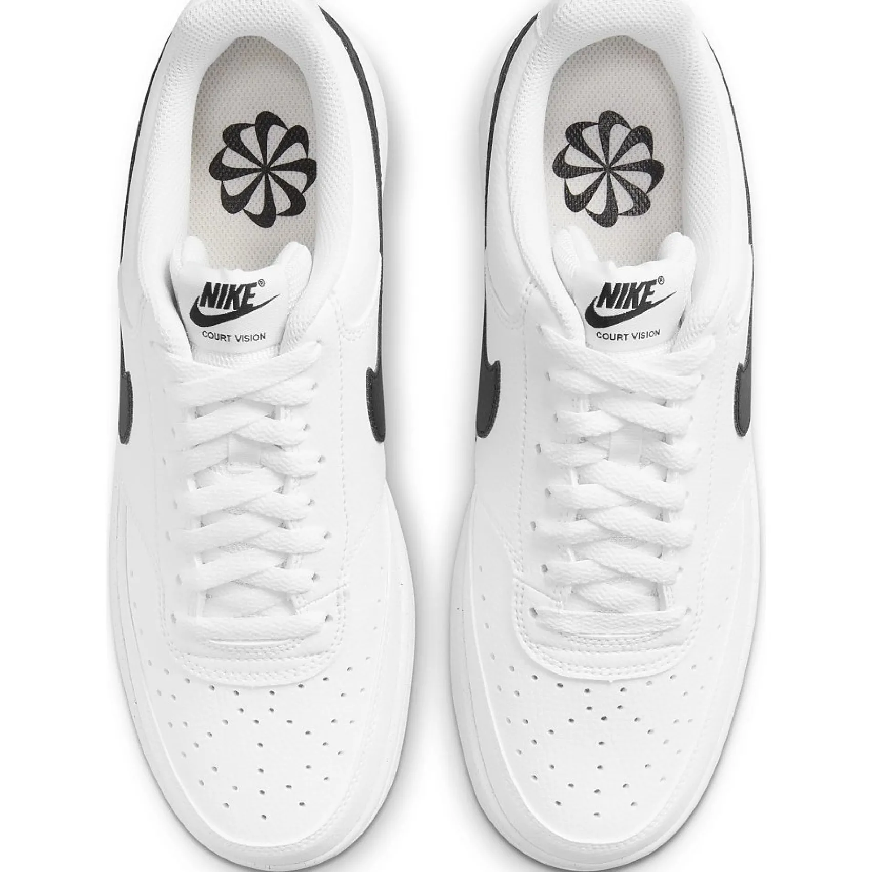 Sneaker|Sneaker|nike Court Vision Low in Übergrößen Weiß