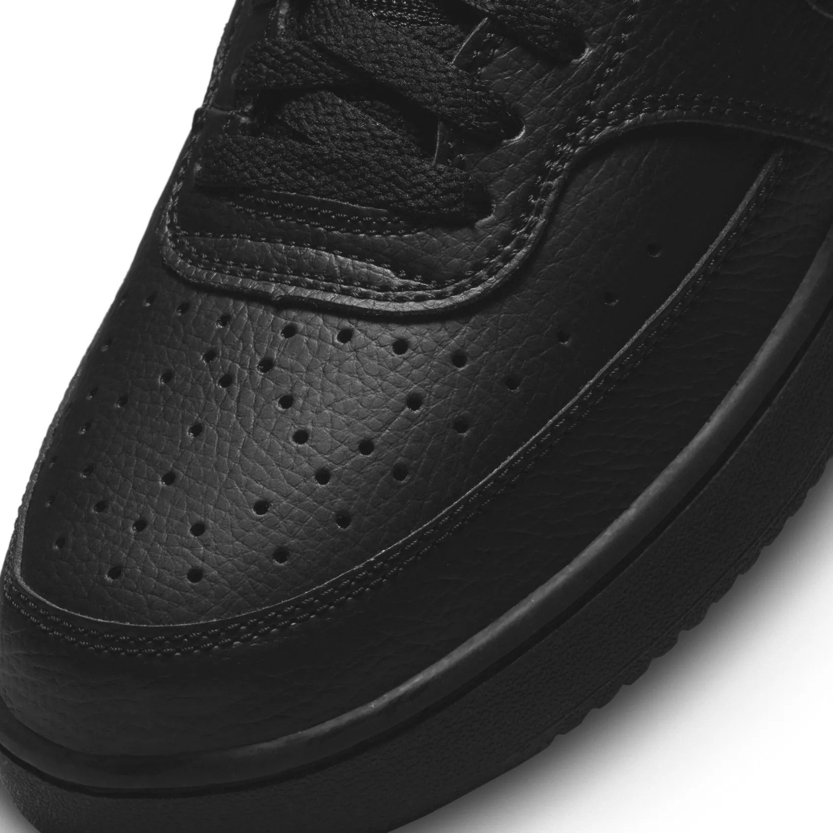 Sneaker|Sneaker|nike Court Vision Low in Übergrößen Schwarz