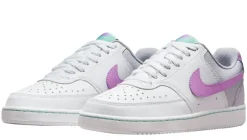 Sneaker|Schnürschuhe|Nike Damen Nike Court Vision Low Next Nature in Übergrößen Weiß