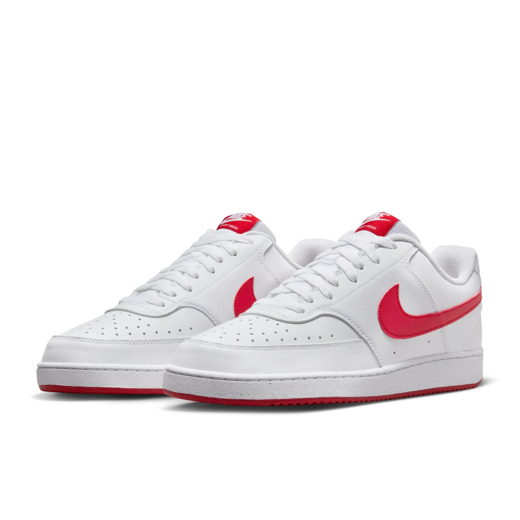 Sneaker|Schnürschuhe|nike Court Vision Low Next Nature in Übergrößen Weiß