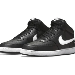 Sneaker|Sneaker|nike Court Vision Mid in Übergrößen Schwarz