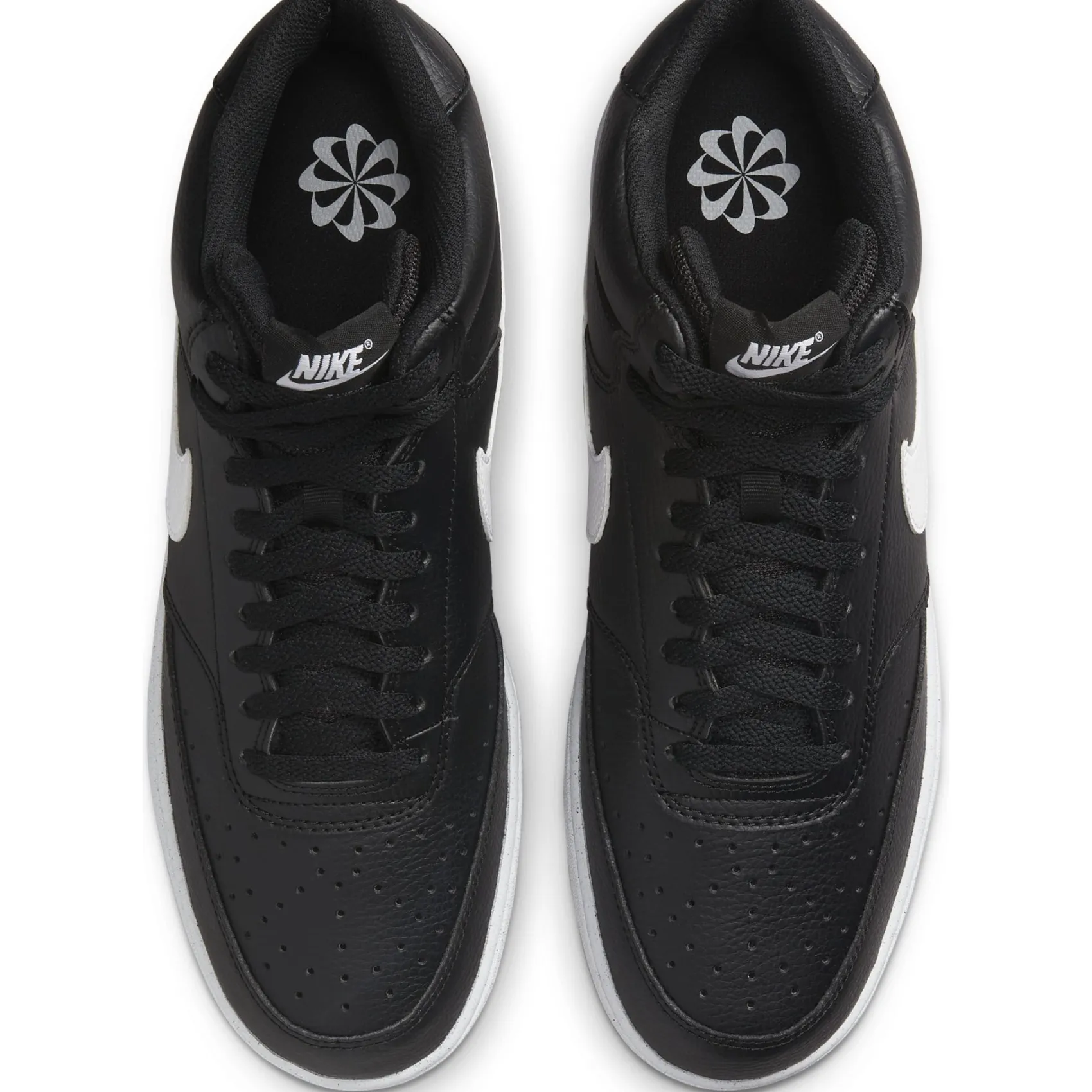 Sneaker|Sneaker|nike Court Vision Mid in Übergrößen Schwarz