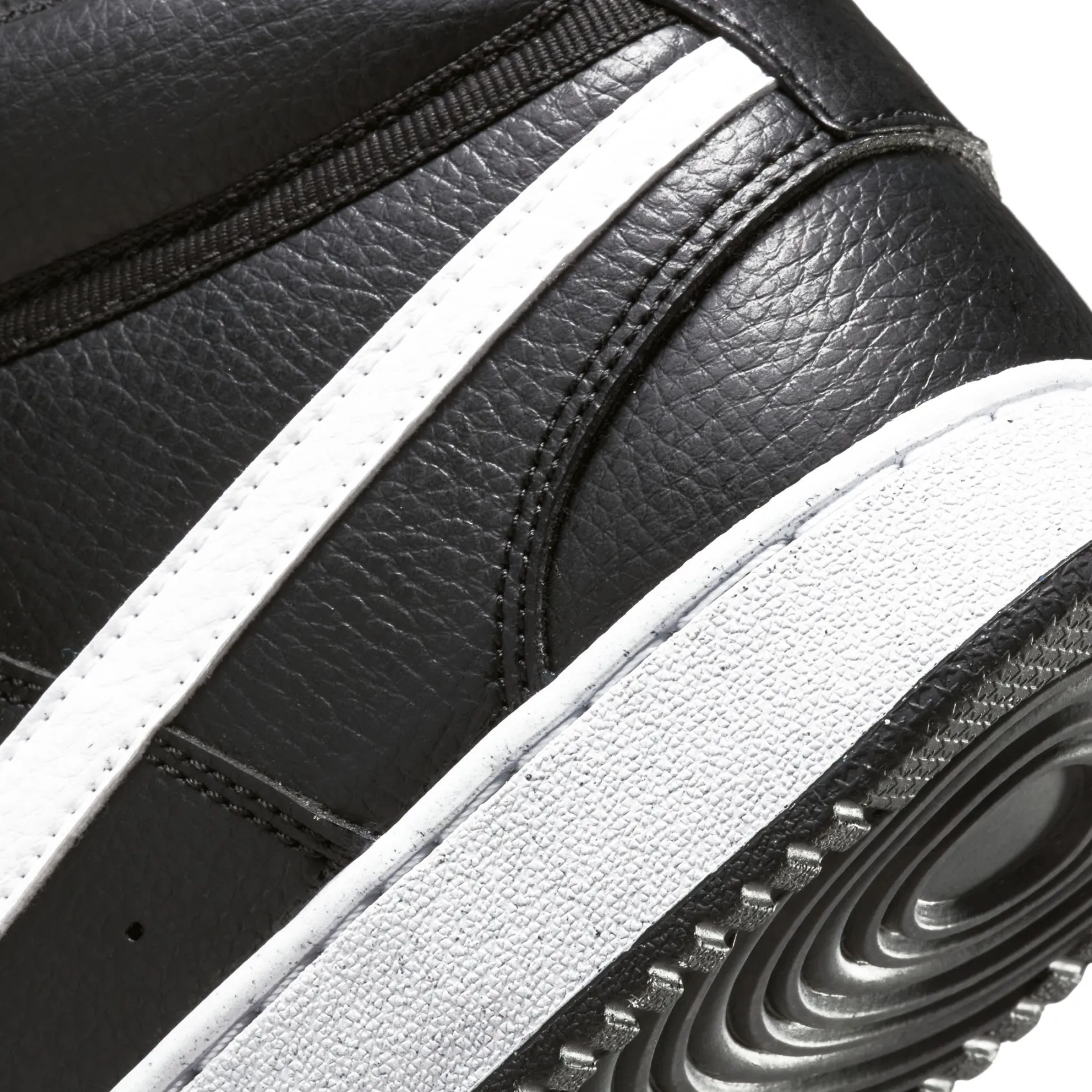 Sneaker|Sneaker|nike Court Vision Mid in Übergrößen Schwarz