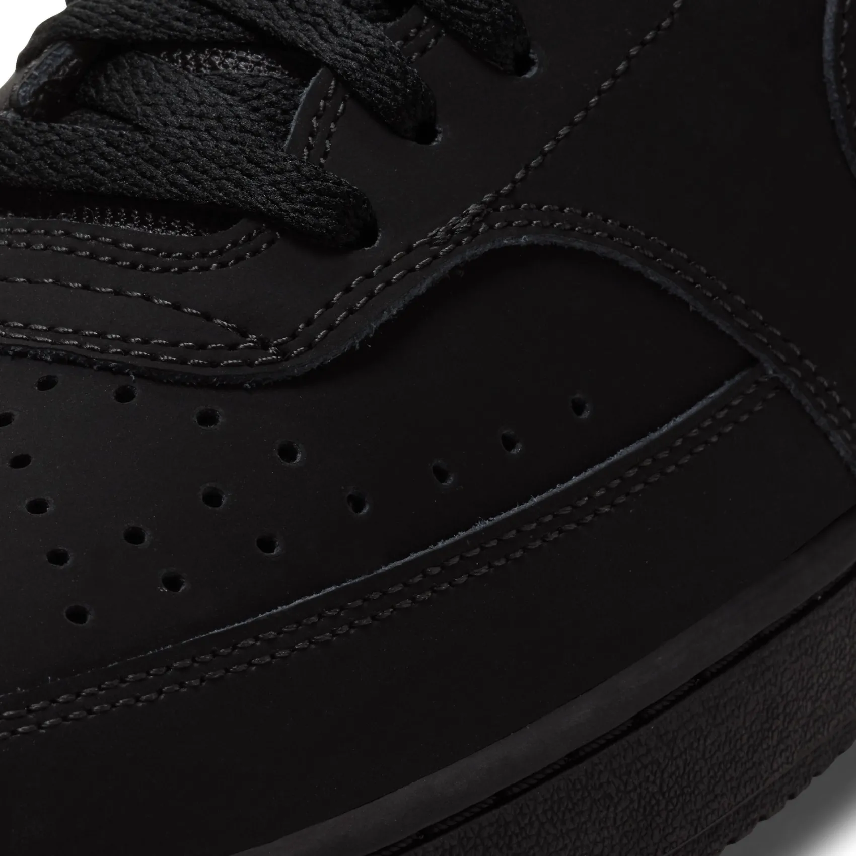 Sneaker|Sneaker|nike Court Vision Mid in Übergrößen Schwarz