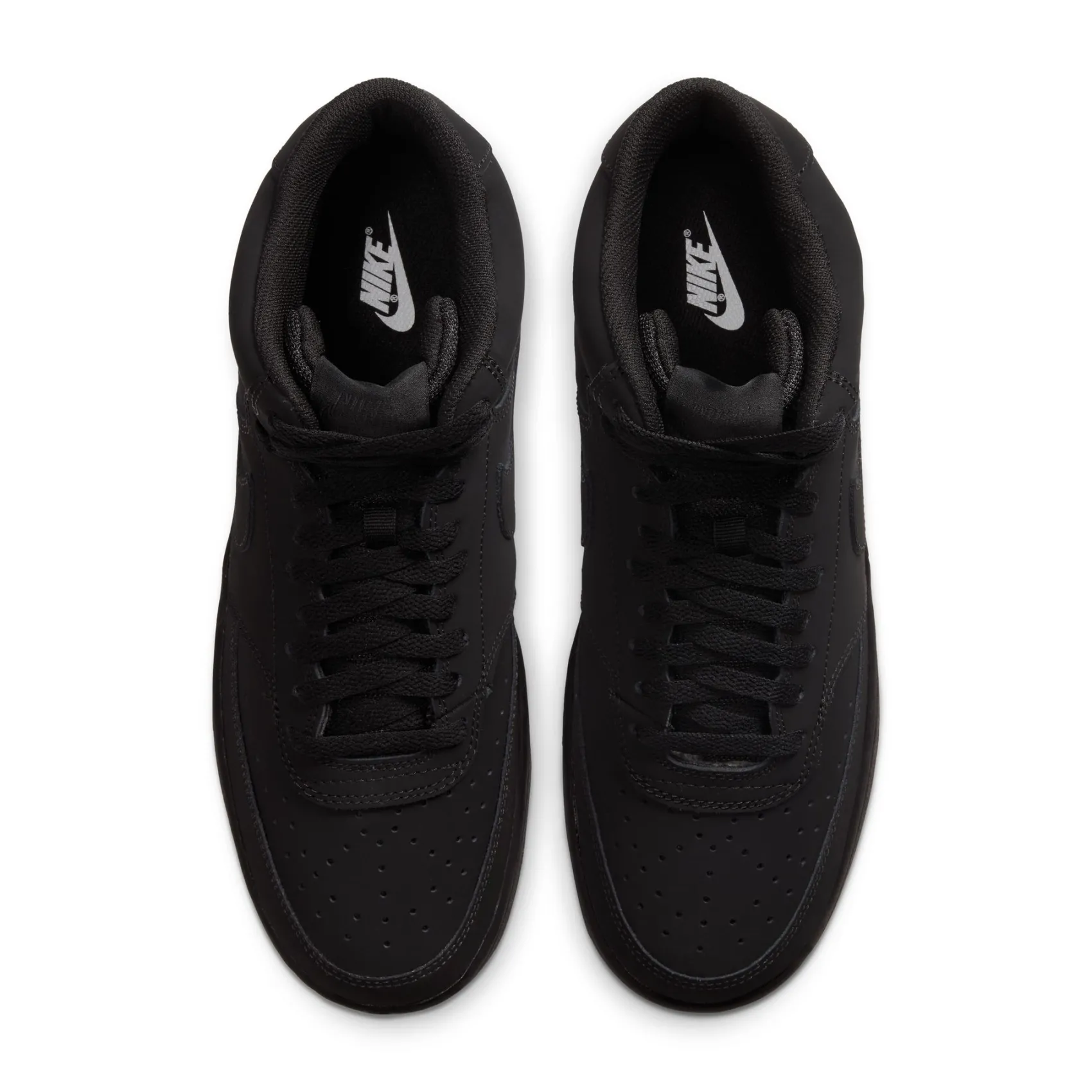 Sneaker|Sneaker|nike Court Vision Mid in Übergrößen Schwarz