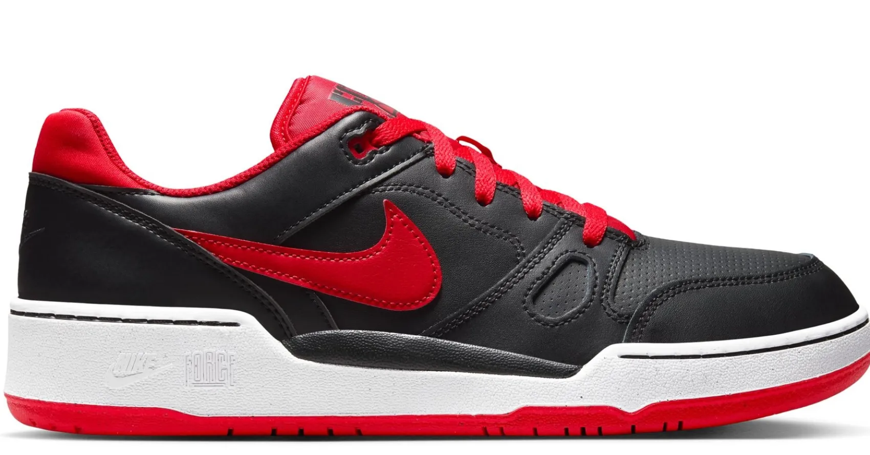 Sneaker|Sneaker|nike Full Force Low in Übergrößen Schwarz