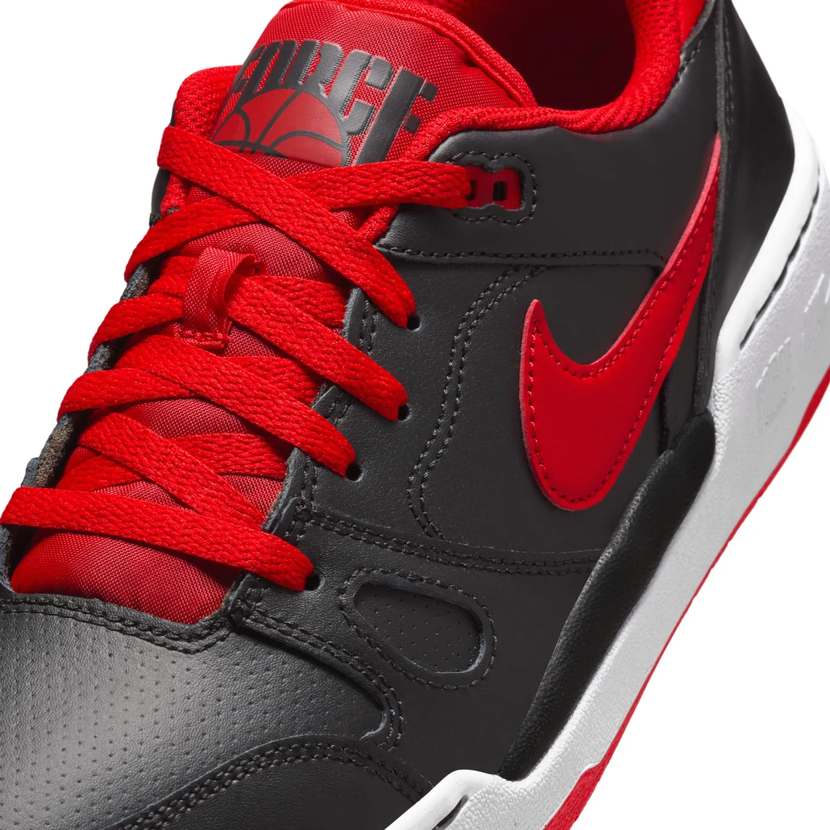 Sneaker|Sneaker|nike Full Force Low in Übergrößen Schwarz