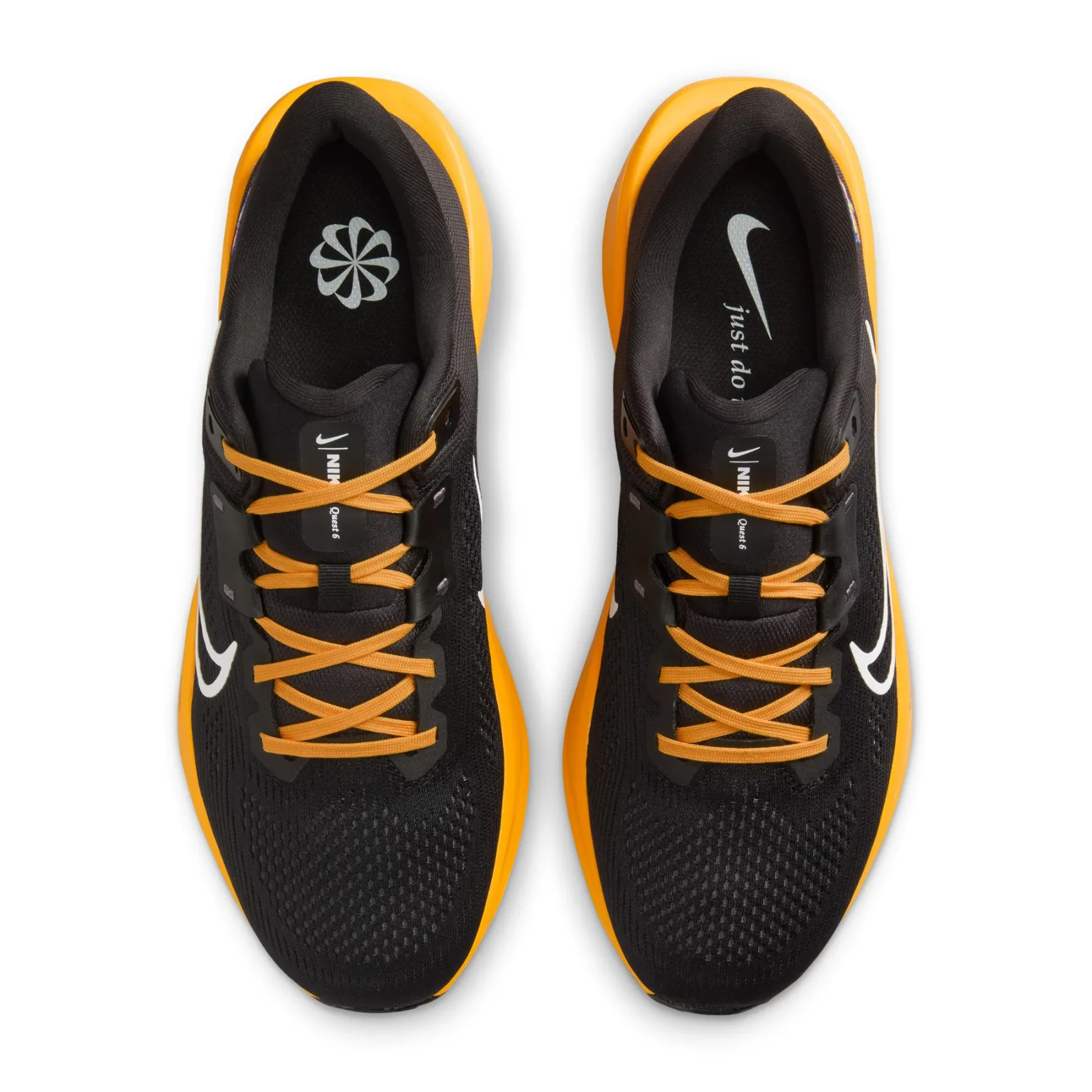 Sneaker|Sneaker|nike Quest 6 in Übergrößen Schwarz
