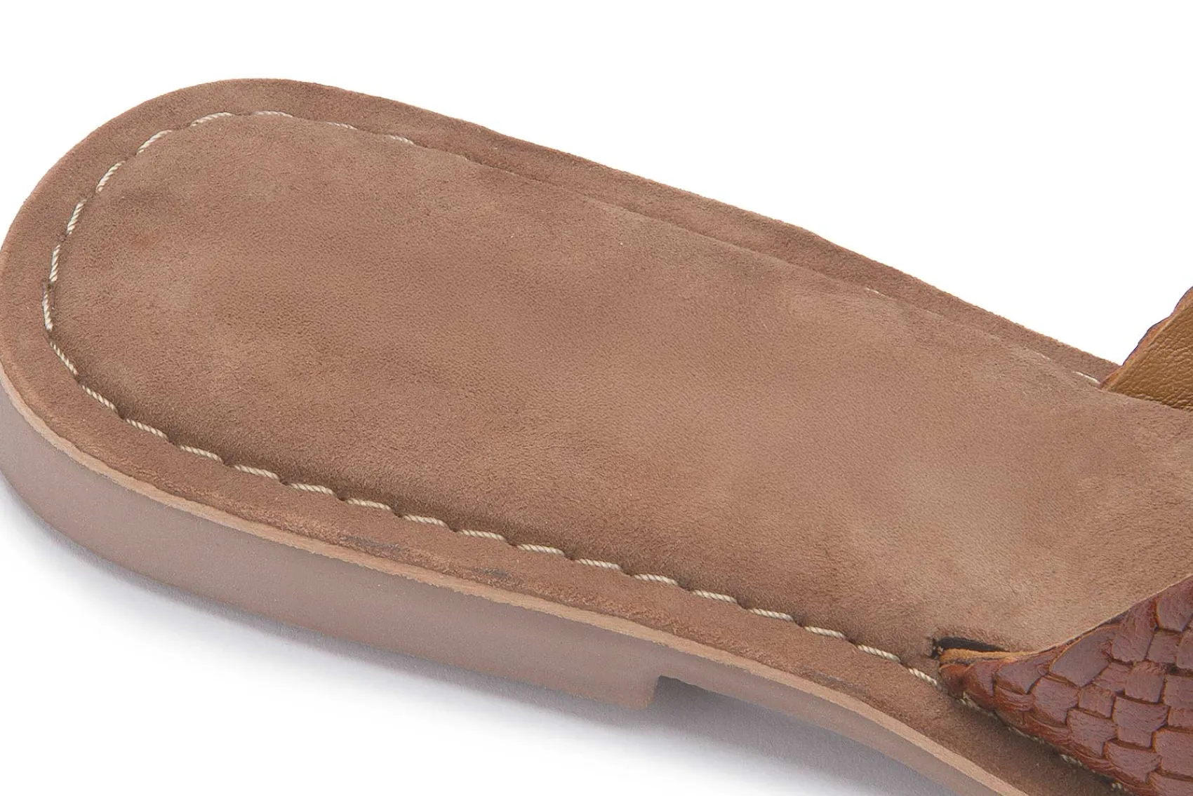 Sandalen|Pantoletten|Horsch Schuhe Pantolette in Übergrößen Braun