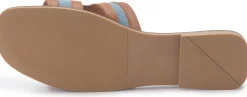 Sandalen|Pantoletten|Horsch Schuhe Pantolette in Übergrößen Blau