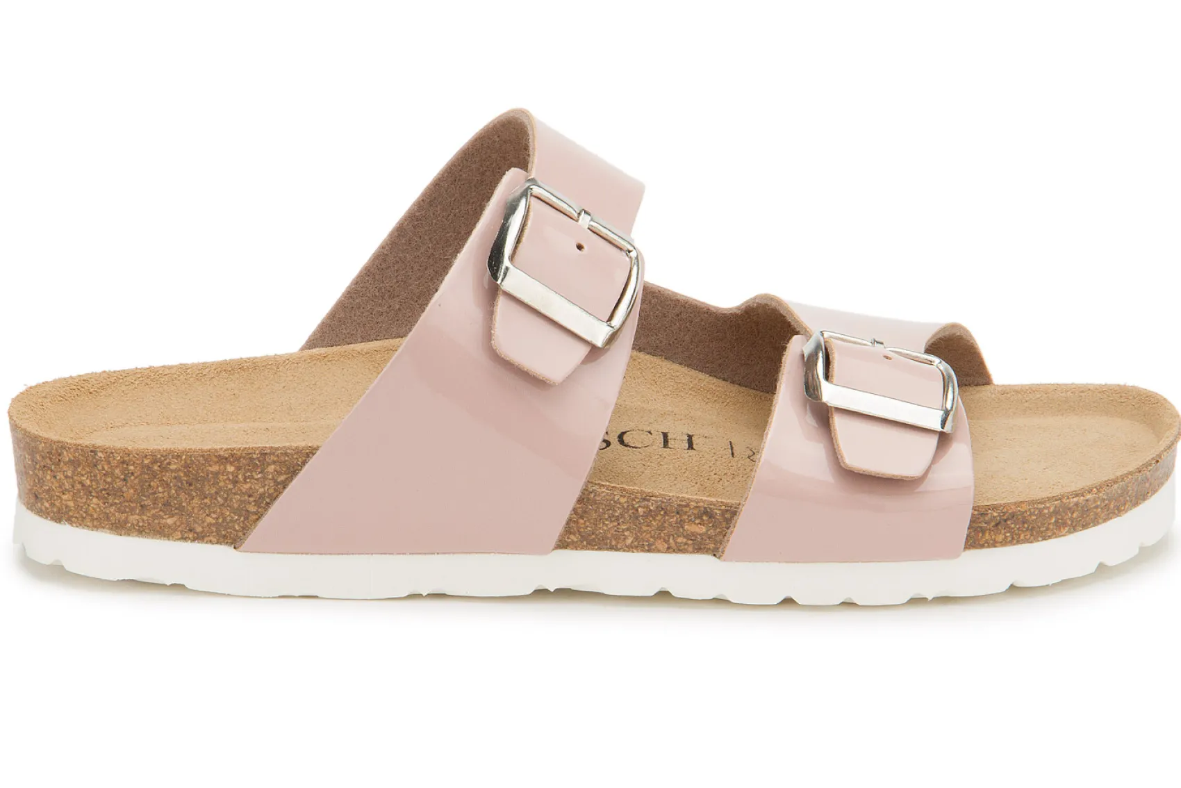 Sandalen|Pantoletten|Horsch Schuhe Pantolette in Übergrößen Rosa