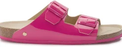 Sandalen|Pantoletten|Horsch Schuhe Pantolette in Übergrößen Pink