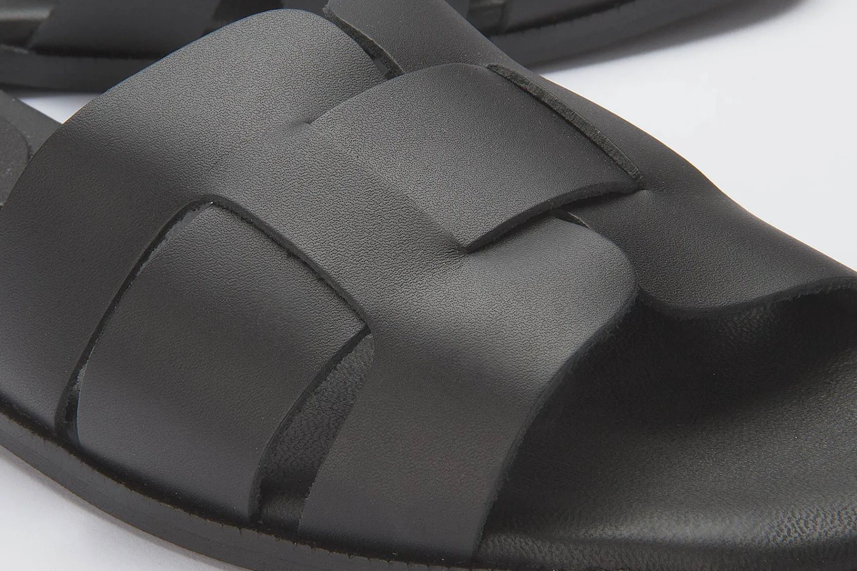Sandalen|Pantoletten|Horsch Schuhe Pantolette in Übergrößen Schwarz