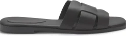 Sandalen|Pantoletten|Horsch Schuhe Pantolette in Übergrößen Schwarz