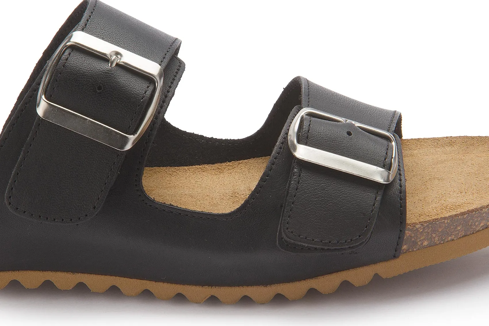 Sandalen|Pantoletten|Horsch Schuhe Pantolette in Übergrößen Schwarz