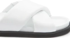 Sandalen|Pantoletten|Horsch Schuhe Pantolette in Übergrößen Weiß