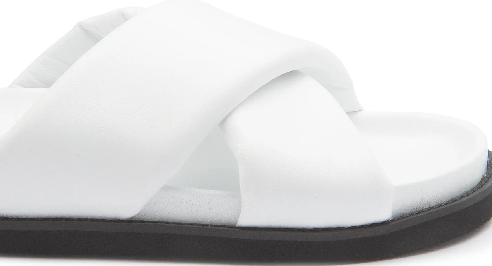 Sandalen|Pantoletten|Horsch Schuhe Pantolette in Übergrößen Weiß
