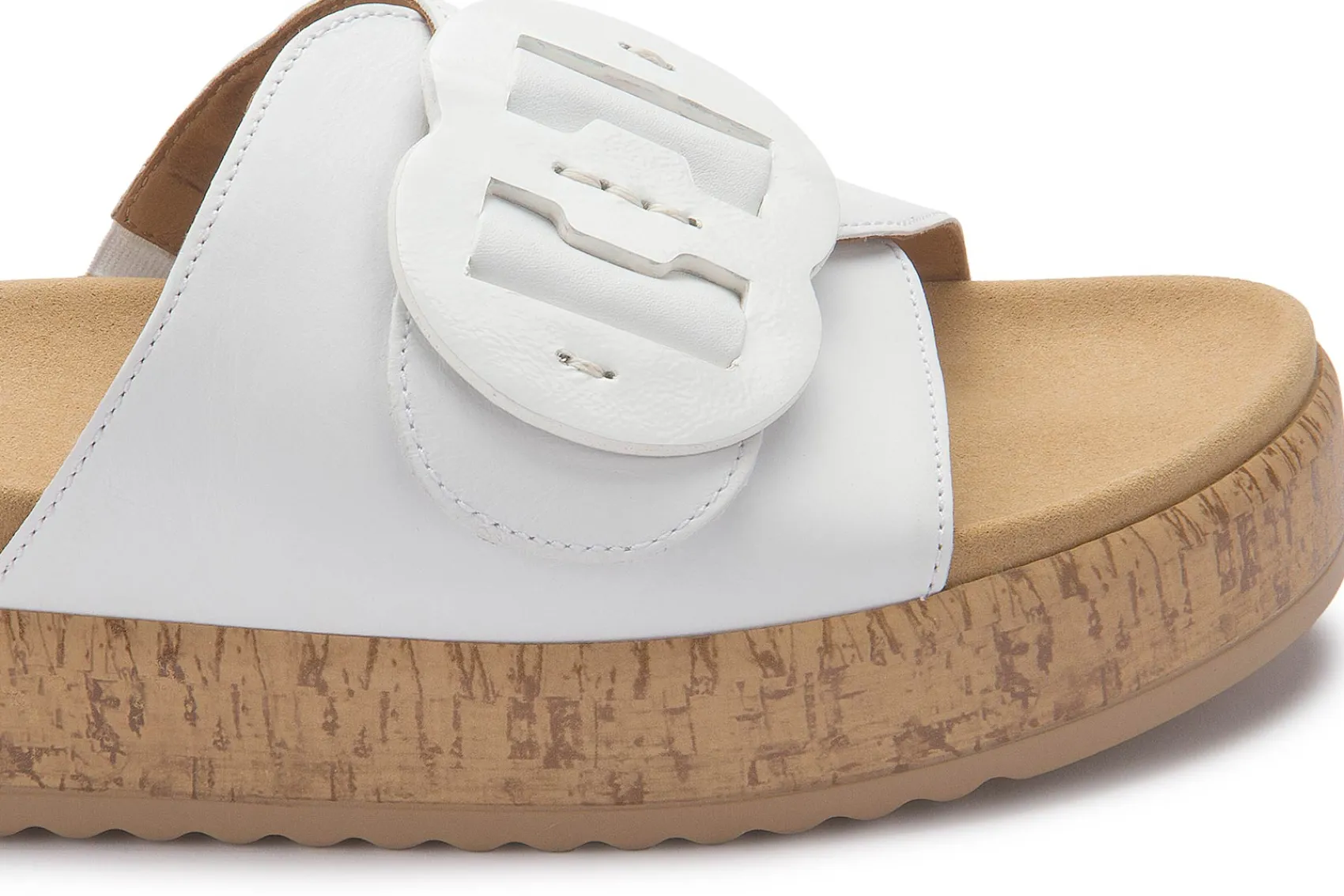 Sandalen|Pantoletten|Gabor Pantolette in Übergrößen Weiß