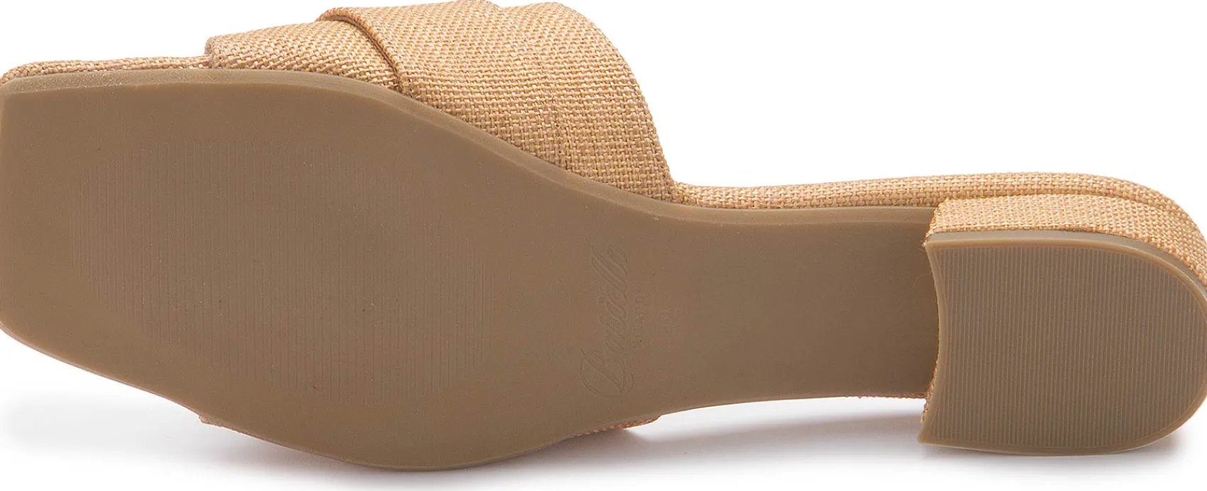 Sandalen|Pantoletten|Horsch Schuhe Pantolette in Übergrößen Beige