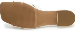 Sandalen|Pantoletten|Horsch Schuhe Pantolette in Übergrößen Weiß