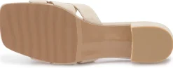 Sandalen|Pantoletten|Horsch Schuhe Pantolette in Übergrößen Beige