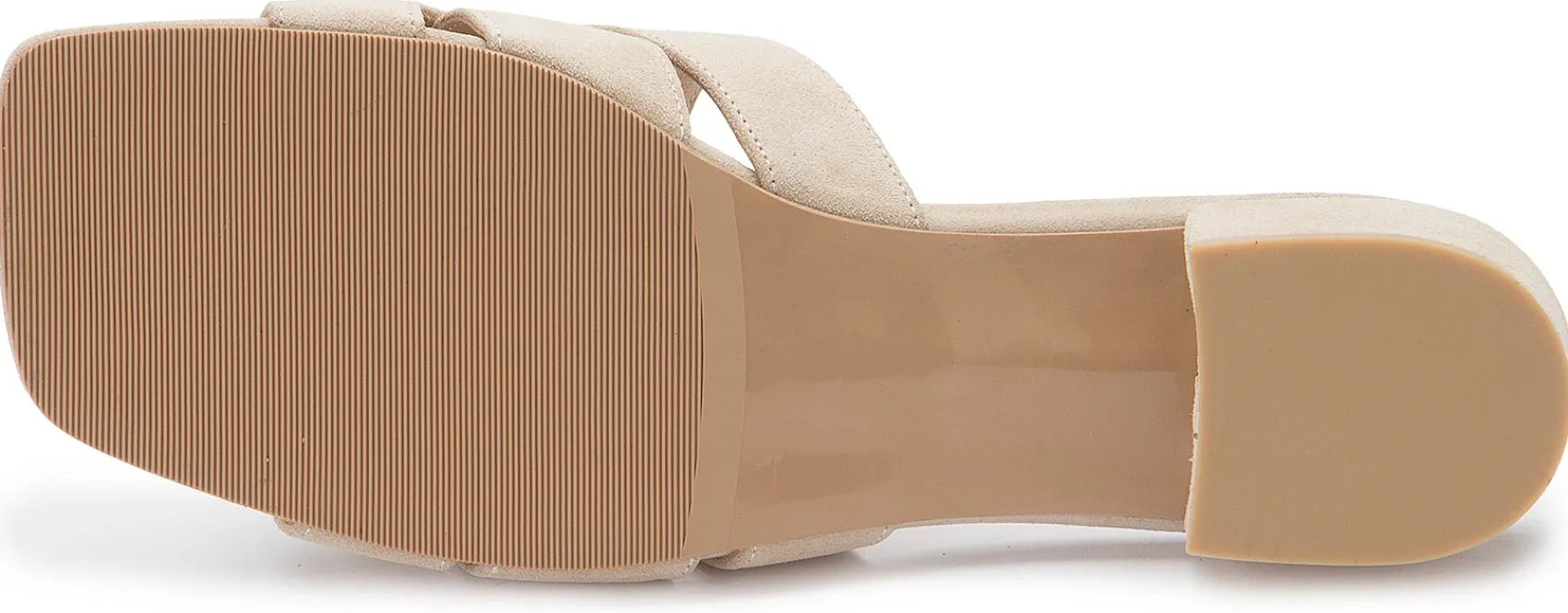 Sandalen|Pantoletten|Horsch Schuhe Pantolette in Übergrößen Beige