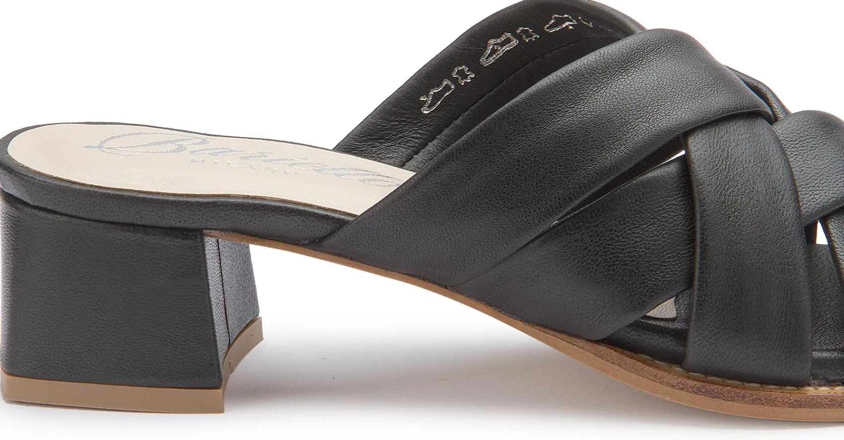 Sandalen|Pantoletten|Horsch Schuhe Pantolette in Übergrößen Schwarz