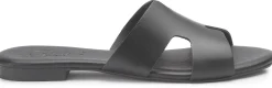 Sandalen|Pantoletten|Horsch Schuhe Pantolette in Übergrößen Schwarz