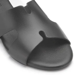Sandalen|Pantoletten|Horsch Schuhe Pantolette in Übergrößen Schwarz