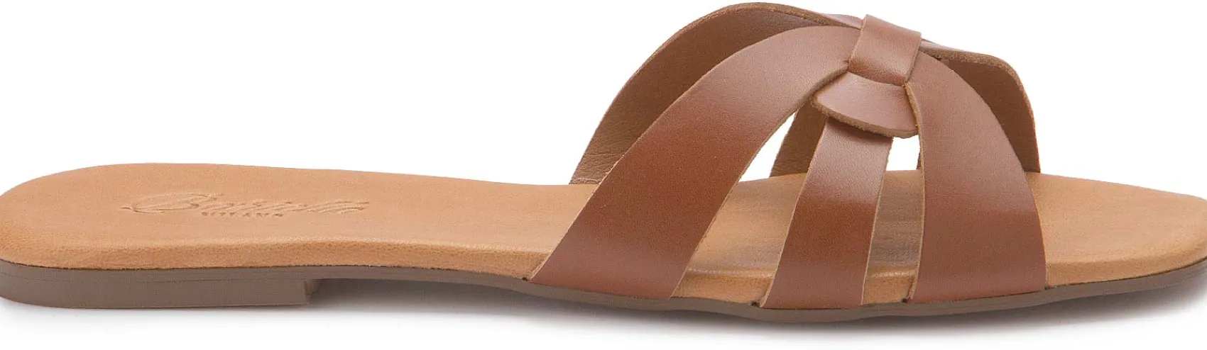 Sandalen|Pantoletten|Horsch Schuhe Pantolette in Übergrößen Braun