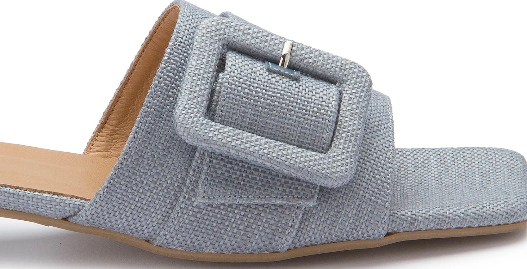 Sandalen|Pantoletten|Horsch Schuhe Pantolette in Übergrößen Blau