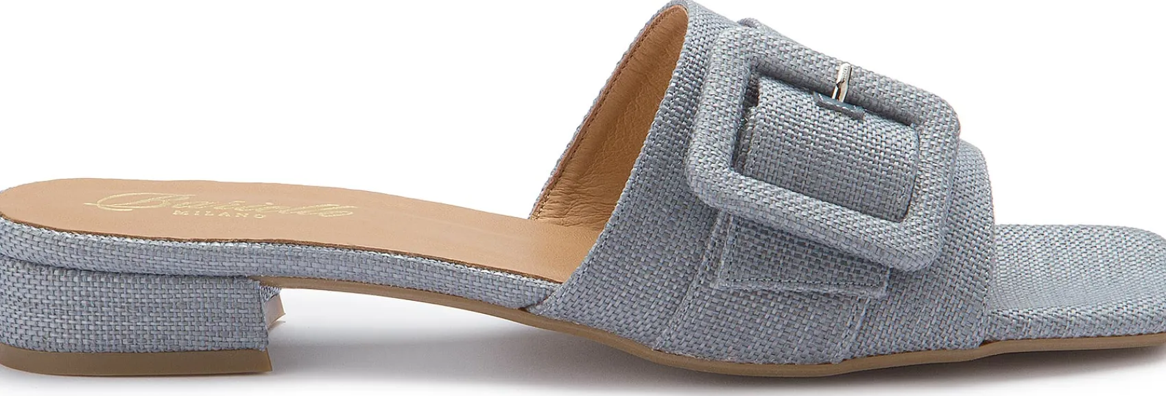 Sandalen|Pantoletten|Horsch Schuhe Pantolette in Übergrößen Blau